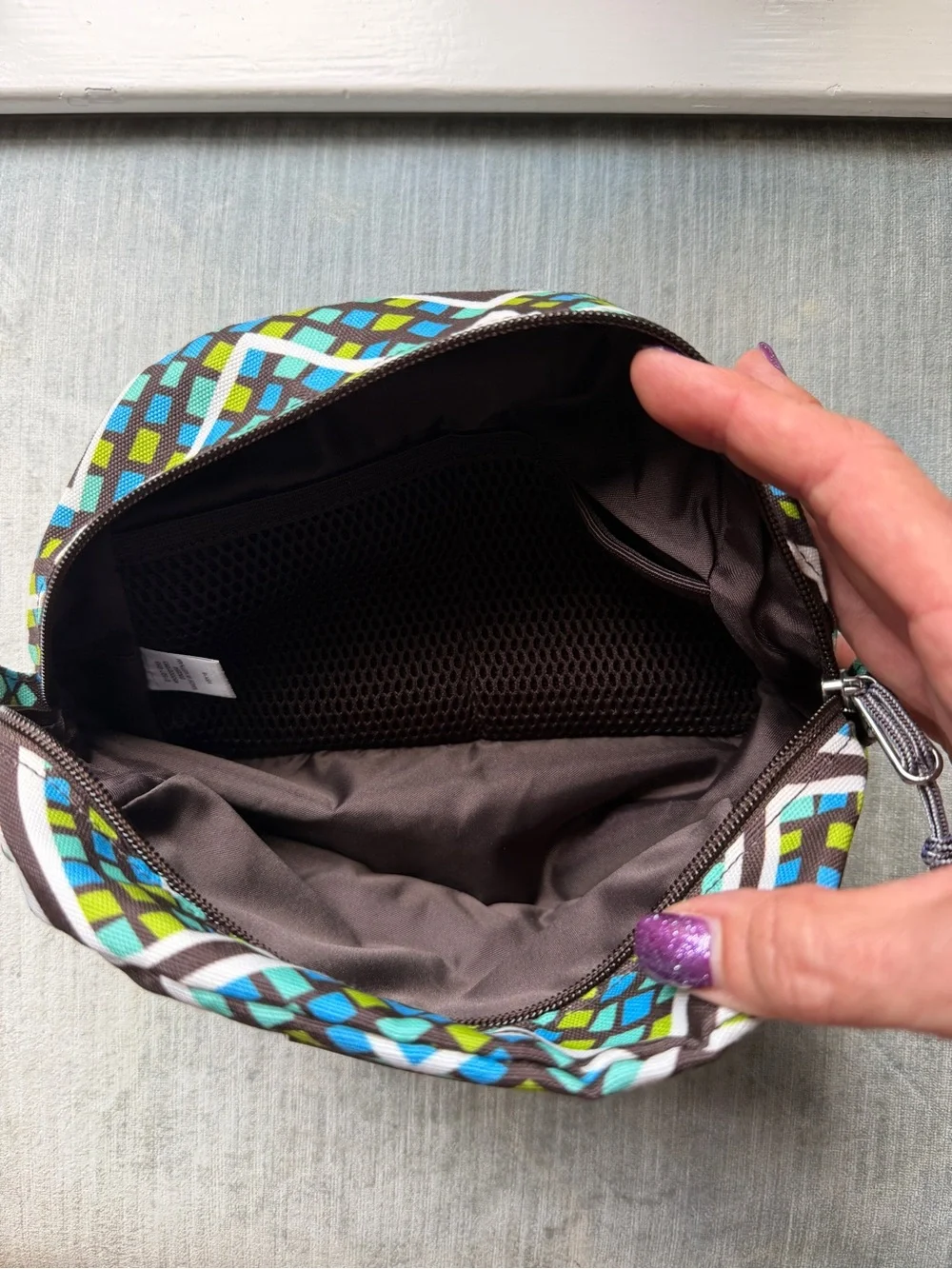 NEW - Vera Bradley Rainforest Medium Cosmetic Bag